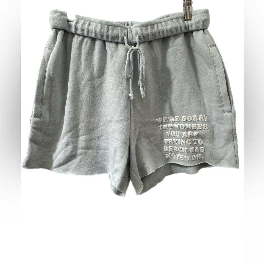 Boys Lie Light Blue Athletic Shorts